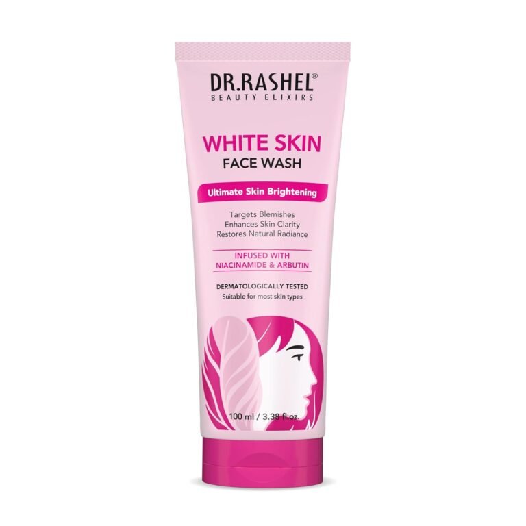 DR.RASHEL White Skin Face wash Natural Extracts White Skin Facewash Deep cleansing and skin brightening for oily and dry skin -100 ML
