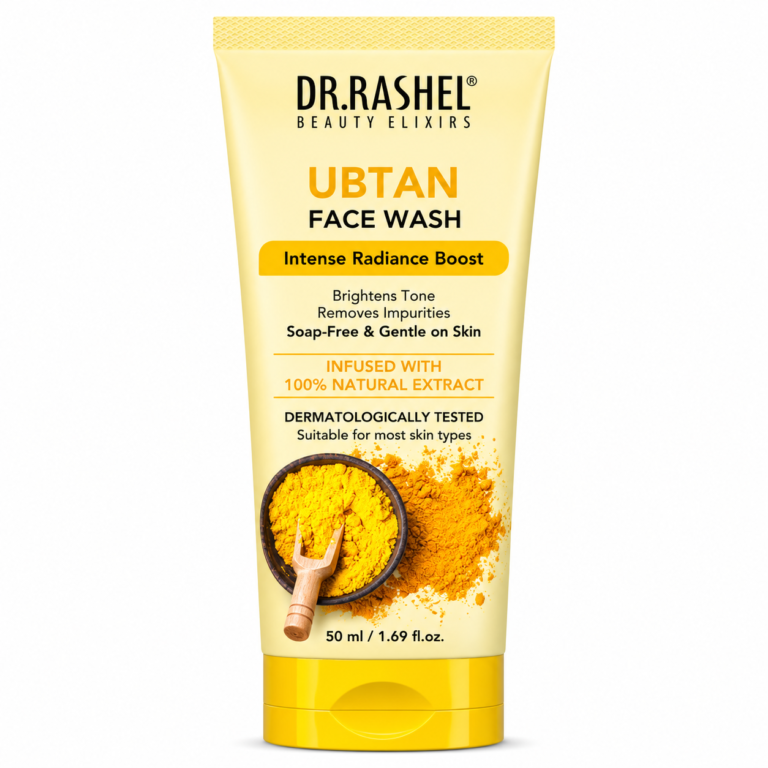 DR.RASHEL Ubtan Face Wash For Men & Women | Concentrate for Deep Cleansing & Clove Purifying Face Wash With Natural Ingredients Suitable For All Skin Oily to Normal | 50ml